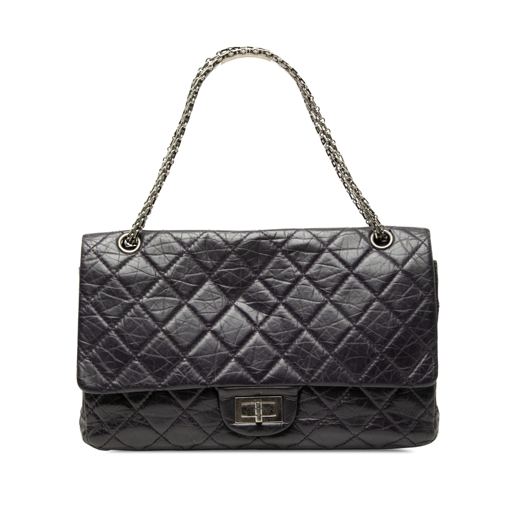 Pre-Loved Chanel Quilted Aged Calfskin Reissue 2.55 Double Flap 227